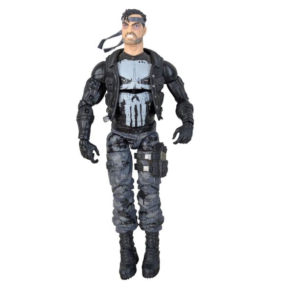 Marvel Legends The Punisher 6" Action Figure AS IS Camo Frank Castle 80 years - Picture 1 of 7